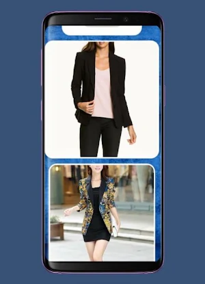 Modern Women's Blazer Design Ideas Screenshot 0