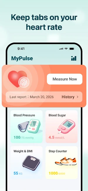 My Pulse : Heart Rate Tracker Screenshot 0