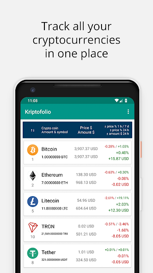 Kriptofolio Screenshot 2