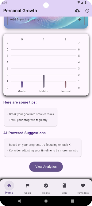 Personal Growth Screenshot 1