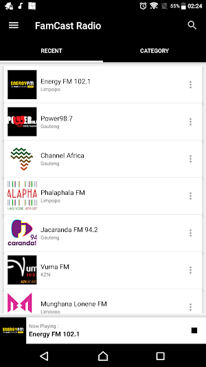 FamCast Radio Screenshot 0