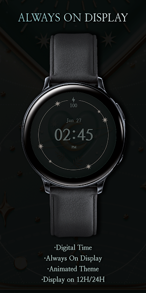 Moon and Heart - Watchface Screenshot 3