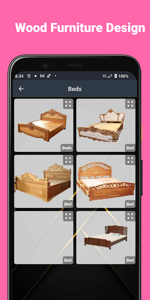 Wood Furniture Design Screenshot 1