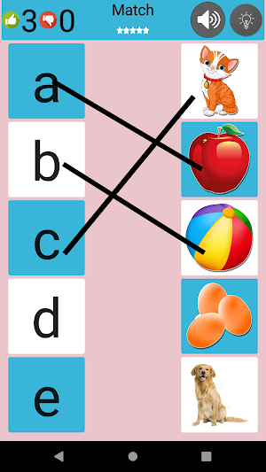 Learn English from ABC to word reading. Screenshot 2