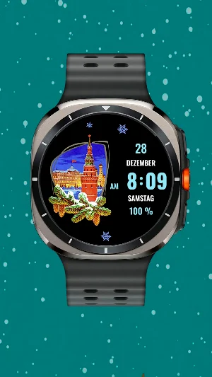 New Year's watch face Screenshot 3