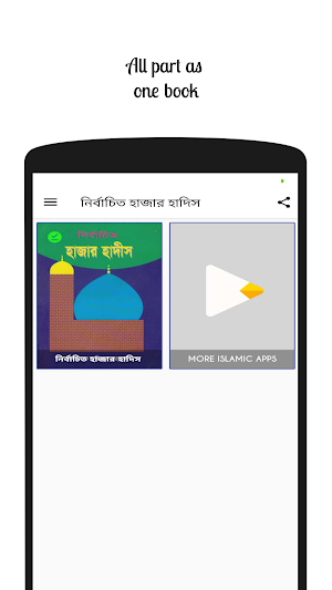 নির্বাচিত হাজার হাদিস - Nirbachito Hadith Screenshot 0