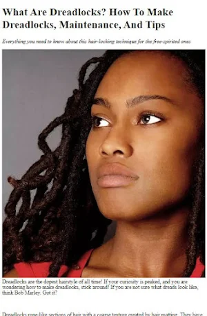 How to Get Dreadlocks Screenshot 0