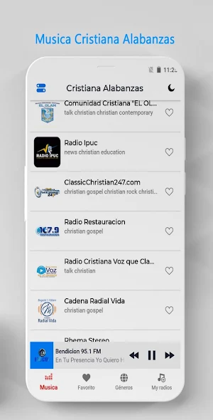 Musica Cristiana Alabanzas Screenshot 1