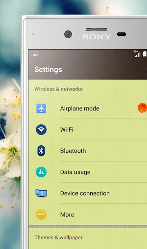 Beautiful Spring | Xperia Theme Screenshot 2