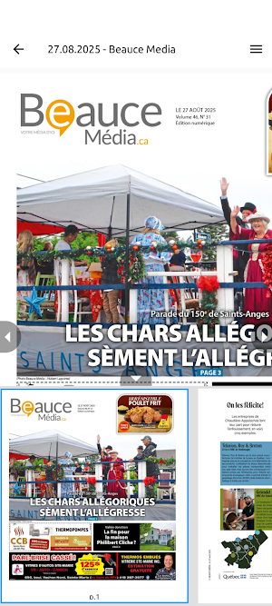 Beauce Média Screenshot 3