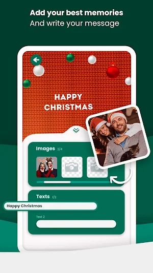Animated Christmas Cards Maker Screenshot 3
