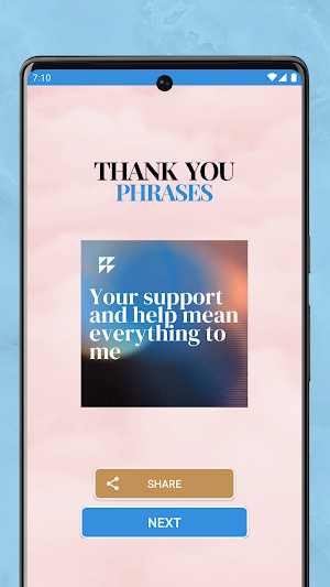 Thank You Phrases Screenshot 1