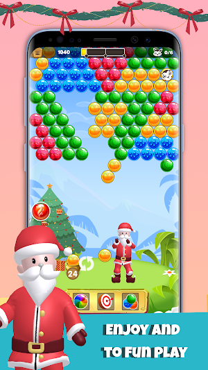 Santa Claus : Bubble Shooter Screenshot 1