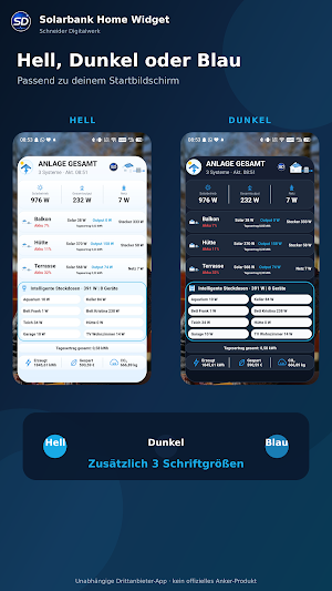 Solarbank Home Widget Screenshot 2