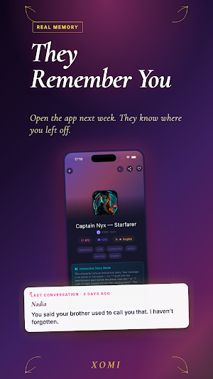 Xomi: Live the Story Yourself Screenshot 2