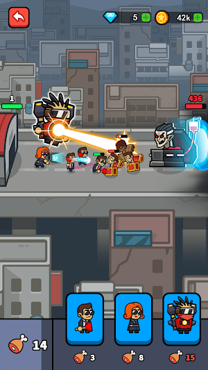 Evolving Warriors Screenshot 1