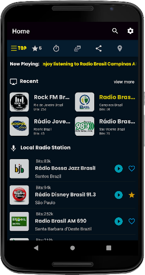 Antena 1 FM, All Brazil Radio Screenshot 1