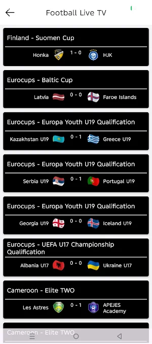 Live Football TV HD 2026 Screenshot 2