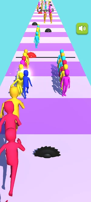 Slap and cross - Running game Screenshot 1
