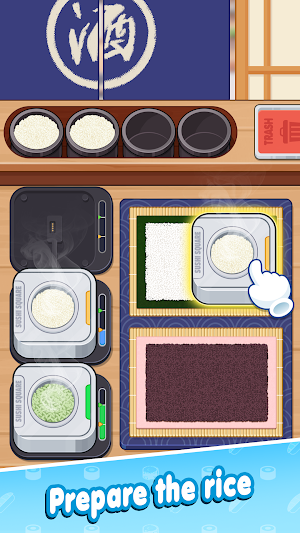 Happy Sushi Restaurant Screenshot 1