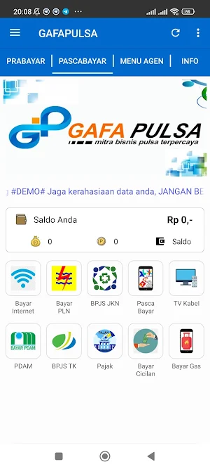 Gafapulsa Screenshot 3