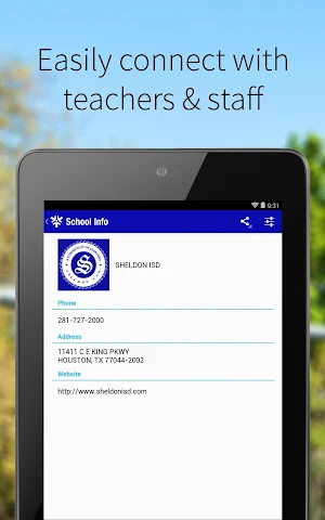 Sheldon ISD Screenshot 1