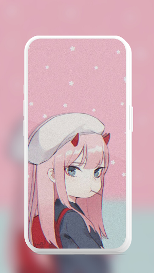 Zero Two Wallpaper Cute Screenshot 3