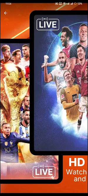 Live Football TV Streaming HD Screenshot 2