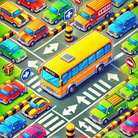 Bus Jam Parking Puzzle
