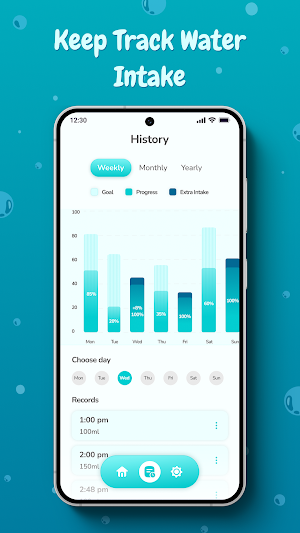 Hydro Coach: Hydration Tracker Screenshot 2