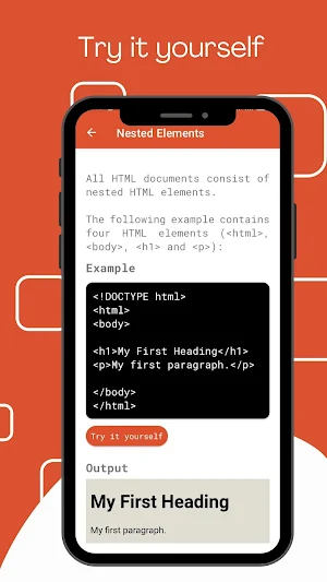 Learn Html for Beginners Screenshot 1