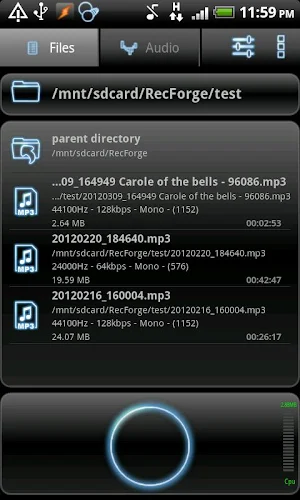 RecForge Pro - Audio Recorder Screenshot 1