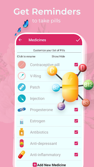 Period  tracker Screenshot 3