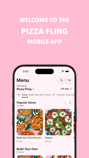 Pizza Fling Screenshot 0