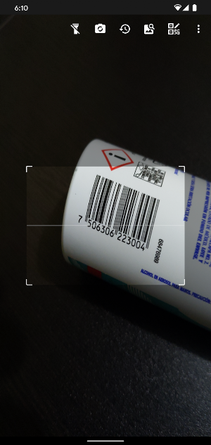 QR Barcode Reader Screenshot 0