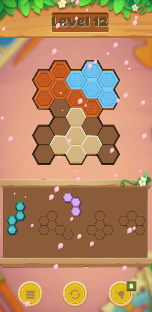 Hex Connect: Fill the Shapes Screenshot 3