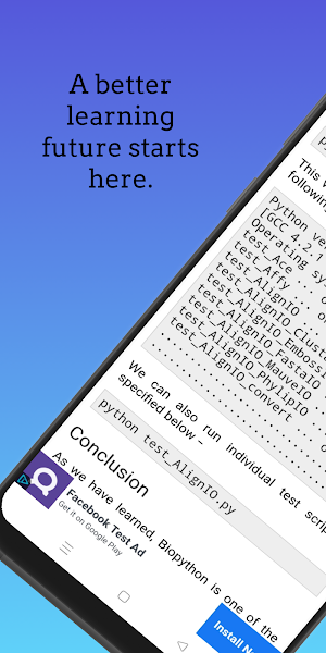 Learn Bio-Python Pro Screenshot 3