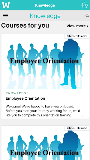 Workpulse Knowledge Screenshot 0