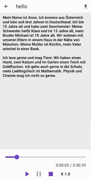 Wandeln Sie Text in Sprache um Screenshot 2