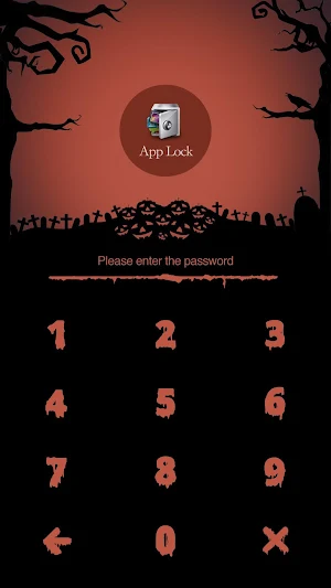 AppLock Theme Halloween Screenshot 0