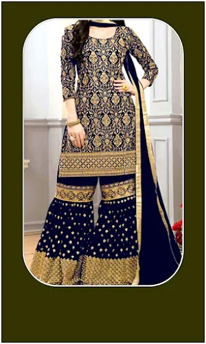 Women Latest Sharara Dresses Screenshot 3