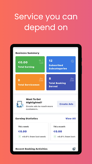 Khdmati Provider Screenshot 0