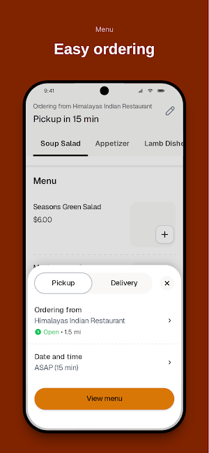 Himalayas Indian To Go Screenshot 2