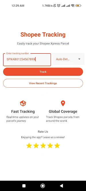 Shopee Tracking - SPX Tracker Screenshot 0