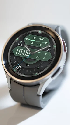 Green Shading ZKin Watch Screenshot 2