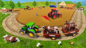 Farming Tractor Simulator Game Screenshot 3