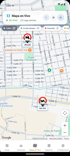 CS RASTREO GPS V.2 Screenshot 1