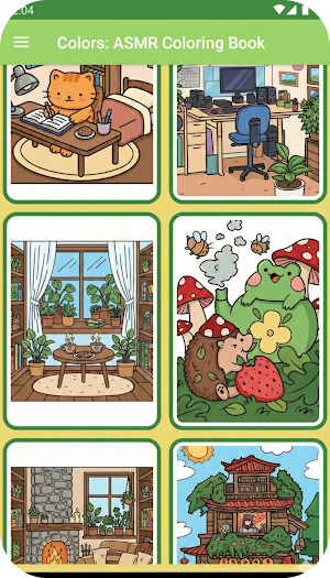 Colors: ASMR Coloring Book Screenshot 2