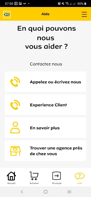 MyMTN Congo Screenshot 3