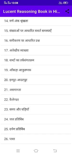 Lucent Reasoning Book Hindi Screenshot 0
